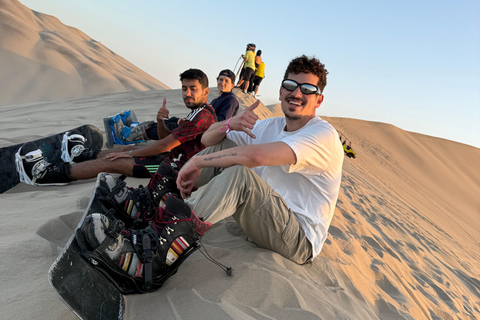 Huacachina: Dune Buggy, Sandboard, Sunset, and Campfire with Cocktails