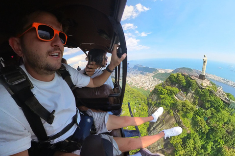 Rio de Janeiro: Skoki spadochronowe tandemowe z Chrystusem Odkupicielem