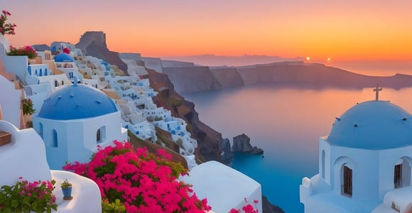 Kreta: Santorin-Tagestour mit Schnellfähre