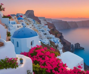 From Crete: Guided Santorini Day Trip with Ferry Cruise
