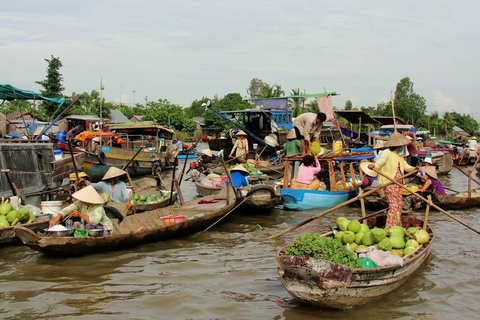 Von HCMC: Cu Chi Tunnel und Cai Rang Schwimmende Marktgruppe