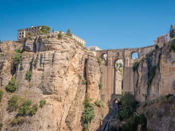 Fra Malaga: Ronda og Setenil de las Bodegas - guidet dagstur
