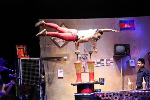 Le cirque cambodgien et le marché nocturne de Pub Street