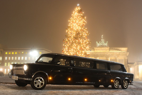 Berlin: Jazda samochodem w limuzynie Trabant2-godzinna wycieczka po Berlinie limuzyną Trabant