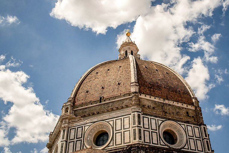 Firenze: Ingresso della cattedrale con cupola e campanileBiglietti di ingresso con 2 audioguide basate su App