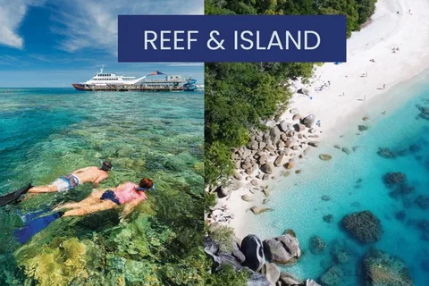 Cairns: Great Barrier Reef and Fitzroy Island Boat Tour