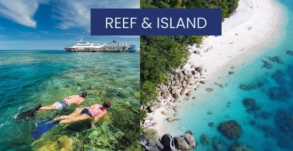 Cairns: Great Barrier Reef and Fitzroy Island Boat Tour