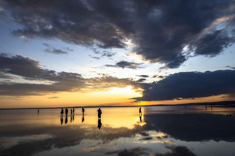 Passeio incrível ao pôr do sol na Capadócia até o Lago Salgado