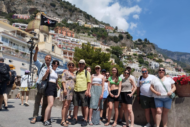 From Naples: Positano and Amalfi Day Trip by Ferry