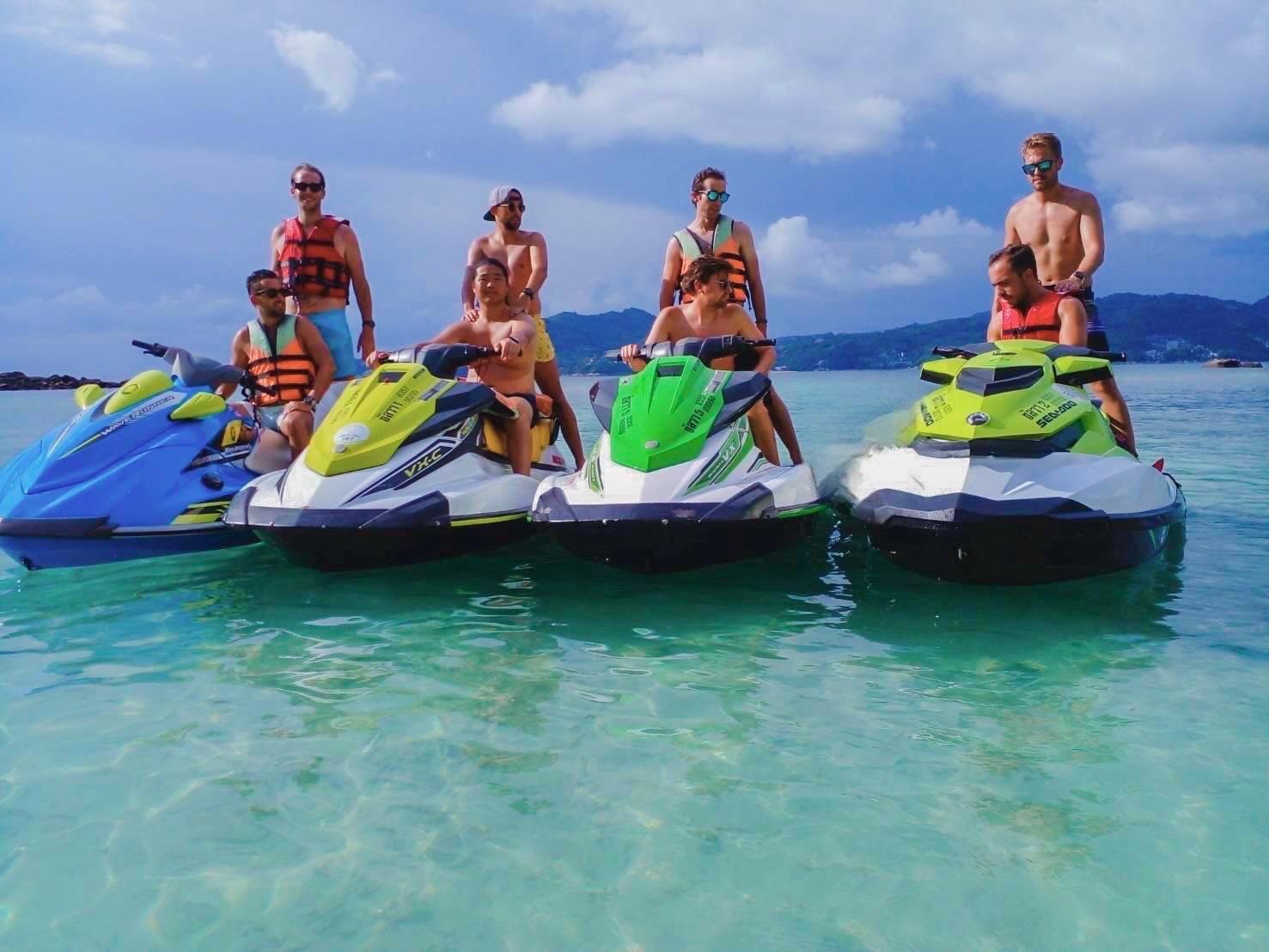 Phuket: Jetski-Erlebnis mit optionalen berühmten Check-in-Orten