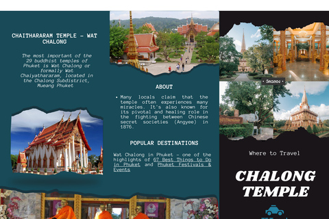 Tour della città di Phuket 8 ore.