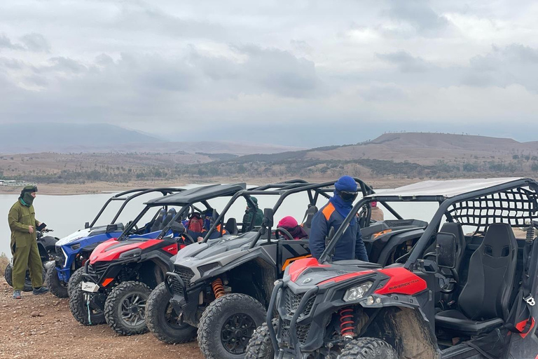 Marrakesz: Agafay Desert Dinner Show, przejażdżka na wielbłądzie, 1-godz. Buggy