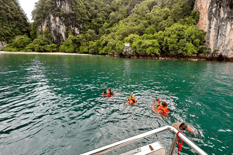Krabi: Private Luxury Long-Tail Boat Tour to Hong Island Half-Day Tour