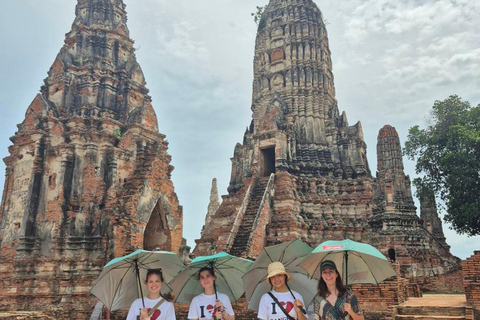 Bangkok: Ayutthaya und lokale Markttour auf Spanisch oder EnglischBangkok: Private Ayutthaya &amp; lokaler Markt-Tour Spanisch