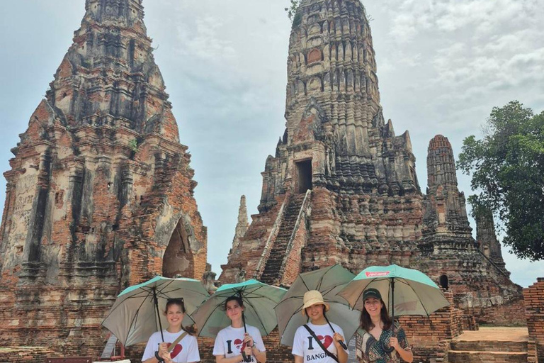 Bangkok: Ayutthaya und lokale Markttour auf Spanisch oder EnglischBangkok: Private Ayutthaya &amp; lokaler Markt-Tour Spanisch