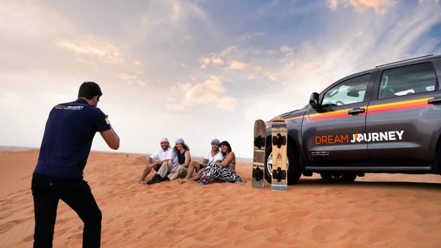 Dubai Desert Safari - Premium BBQ Dinner, Camel Ride &amp; Shows