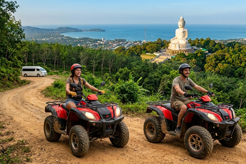 Phuket: Ride ATV Adventure & Big Buddha Phuket: Big Buddha Ride ATV Adventure 1.5 Hours