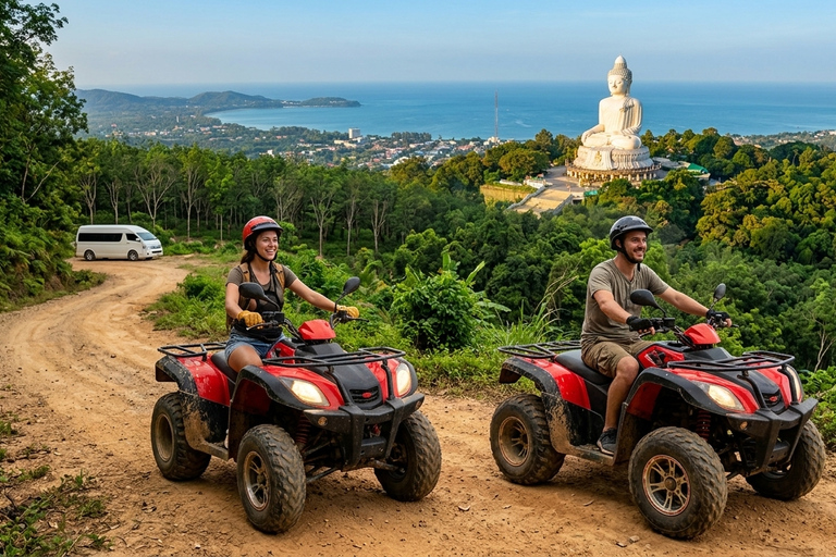 Phuket: Ride ATV Adventure & Big Buddha Phuket: Big Buddha Ride ATV Adventure 1.5 Hours