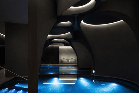 Shanghai: Immersive 3D Western Dinner and Hot Spring & Spa