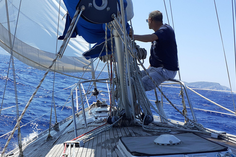 Calvi: 3-hour sailboat excursion, swimming & snorkeling in the Gulf