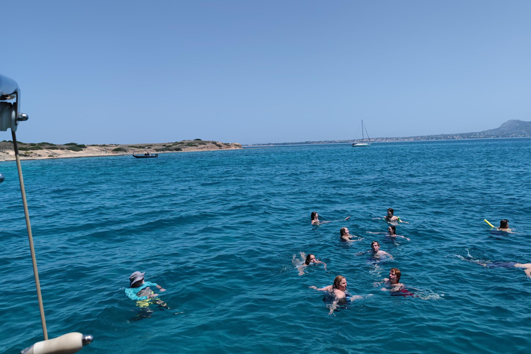 Athènes : Agistri et Aegina Yacht Tour avec déjeuner et baignade