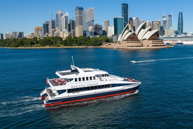 Haven van Sydney: 2-uur durende lunchrondvaart2 uur durende lunch cruise