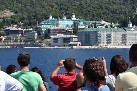 From Thessaloniki: Mount Athos Cruise & Ouranoupoli