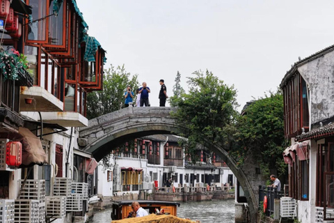 Zhujiajiao Water Town & Grand View Garden Private Tour