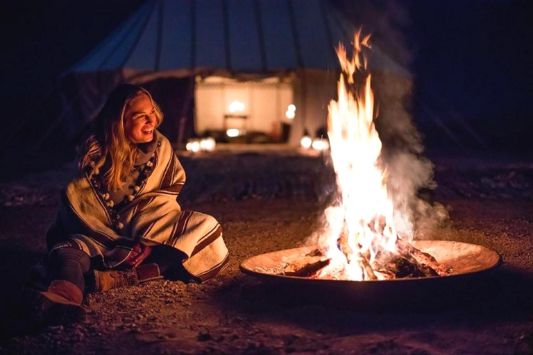 From Marrakech : Agafay Desert Sunset Dinner with Camel Ride