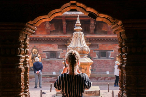 Excursão turística particular a Patan e Bhaktapur