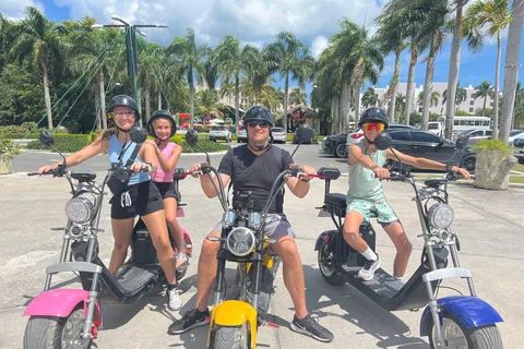 Bavaro Punta Cana: City Tour with Harley models E-Scooters