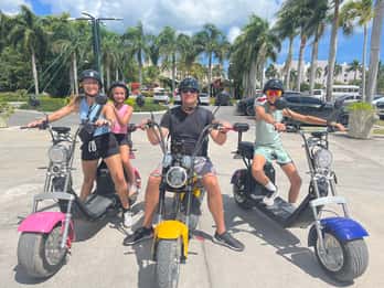 Bavaro Punta Cana: Stadtführung mit Harley-Modellen E-Scootern