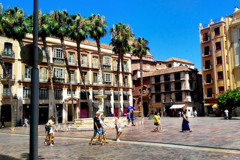 Málaga: Rundvandring i historiska centrum med lokal guide