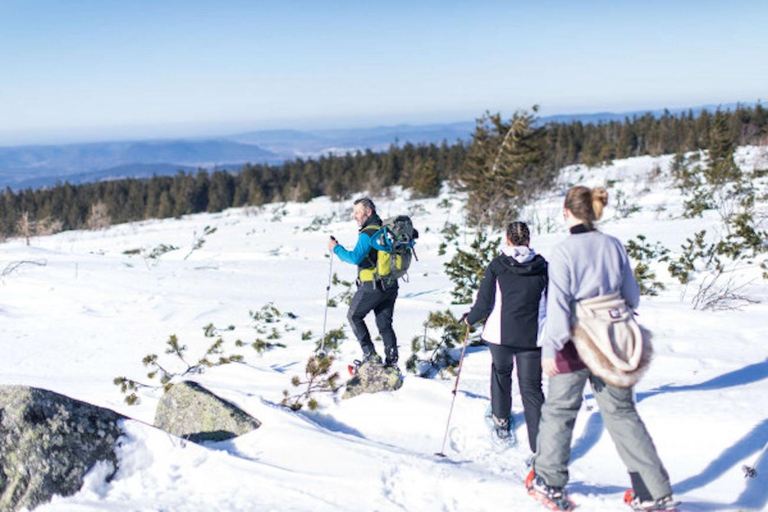 Lake Blanc: Family snowshoe outing