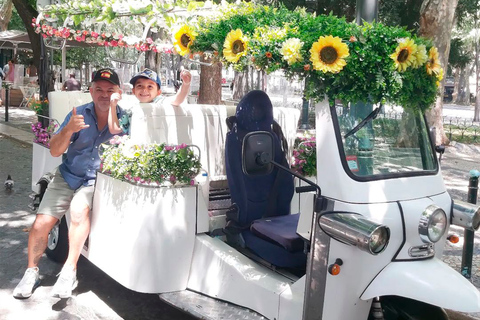 Lisbonne : visite de la ville historique en tuk tuk électrique