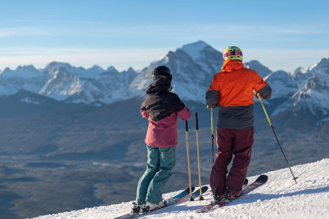 Banff/Canmore/Calgary: Excursión de un día a Lake Louise y la estación de esquíServicio de recogida en Canmore