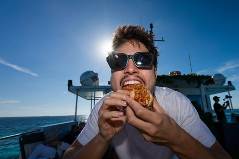 Ibiza: Formentera Full-Day Boat Trip with Sunset Party