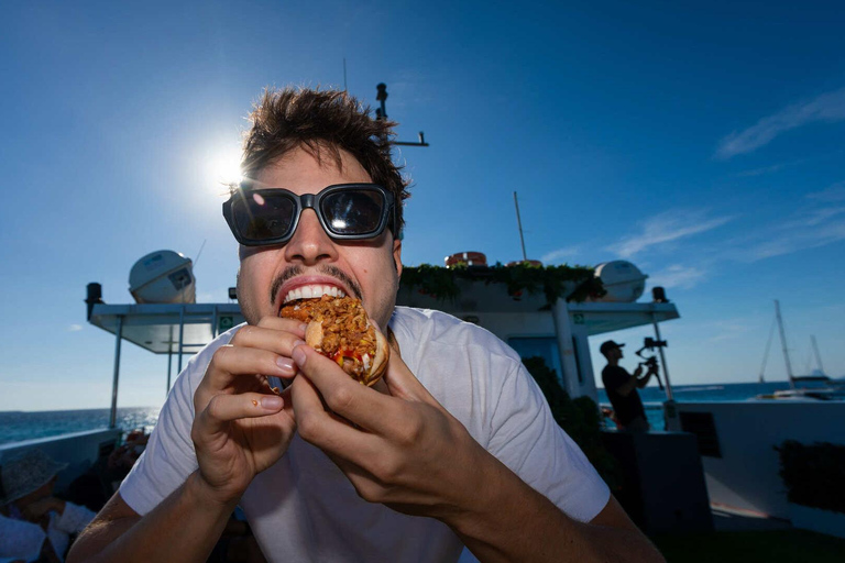 Ibiza: Formentera Full-Day Boat Trip with Sunset Party