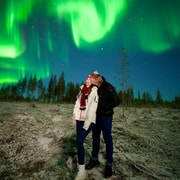 Saariselkä: Private Fototour zu den Nordlichtern