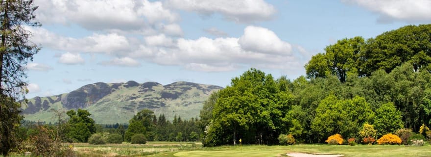 Partie de golf au Loch Lomond, au château de Buchanan, avec déjeuner