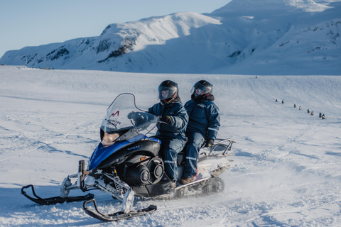 From Gullfoss: Langjökull Glacier Snowmobile Tour