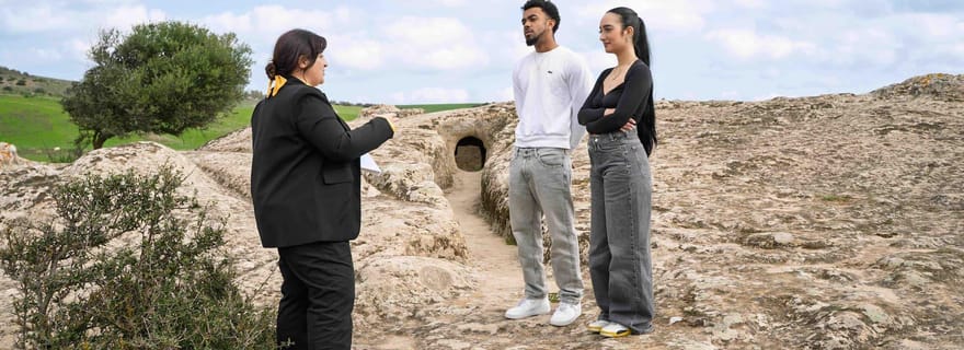 Au départ de Cagliari : excursion d'une journée aux maisons de fées Domus de Janas