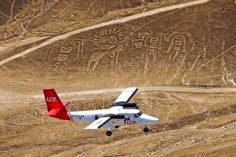 Journée complète de survol des lignes de Nazca - Départ d'Ica
