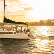 Sydney Harbour: Sunset Catamaran Cruise