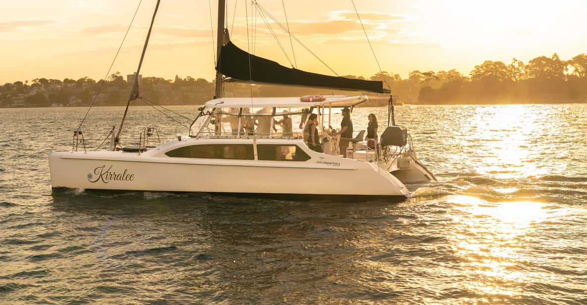 Sydney Harbour: Sunset Catamaran Cruise — a boat tour from Sydney, Australia
