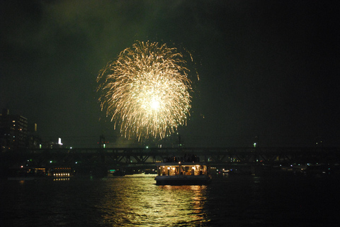 25th July 2026: Tokyo Sumida River Fireworks Dinner Cruise