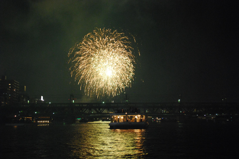 25th July 2026: Tokyo Sumida River Fireworks Dinner Cruise