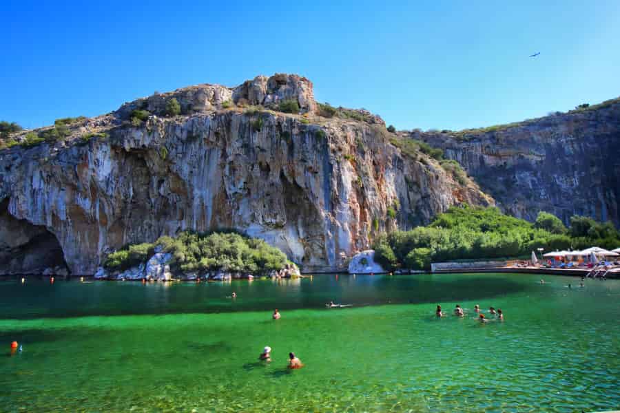 Von Athen aus: Badesee Vouliagmeni & Tempel des Poseidon Tour