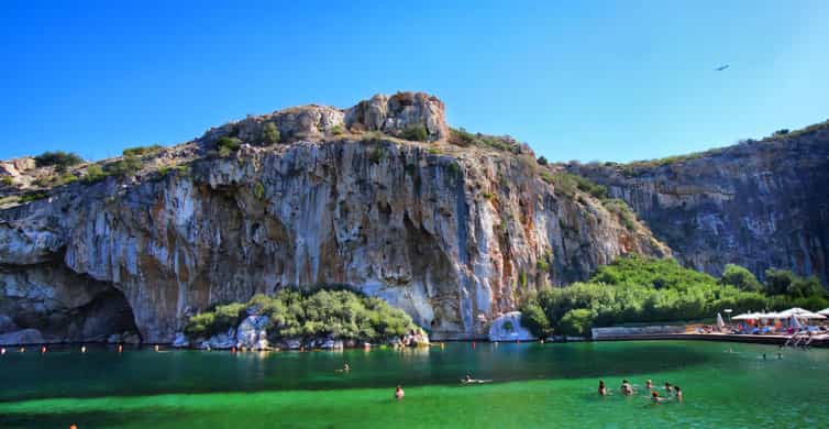 From Athens: Lake Vouliagmeni Spa & Temple of Poseidon Tour