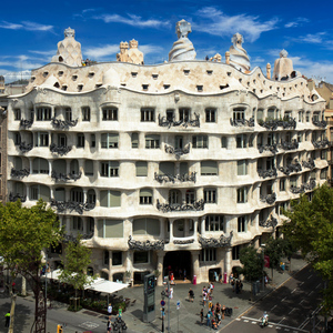 Barcelona: La Pedrera-Casa Milà-Ticket und Audioguide-Option